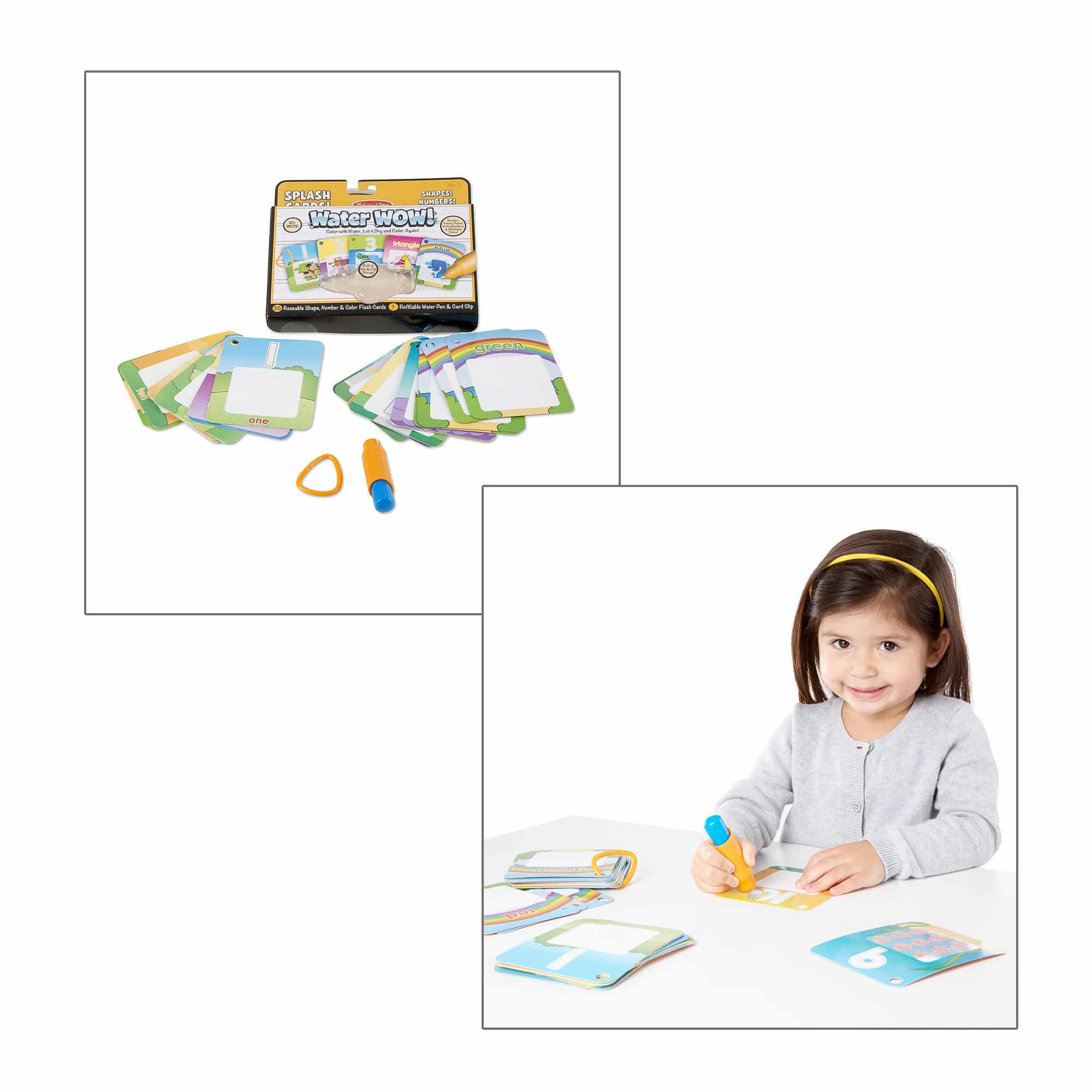 Melissa and Doug - Water WOW! Splash Cards - Numbers