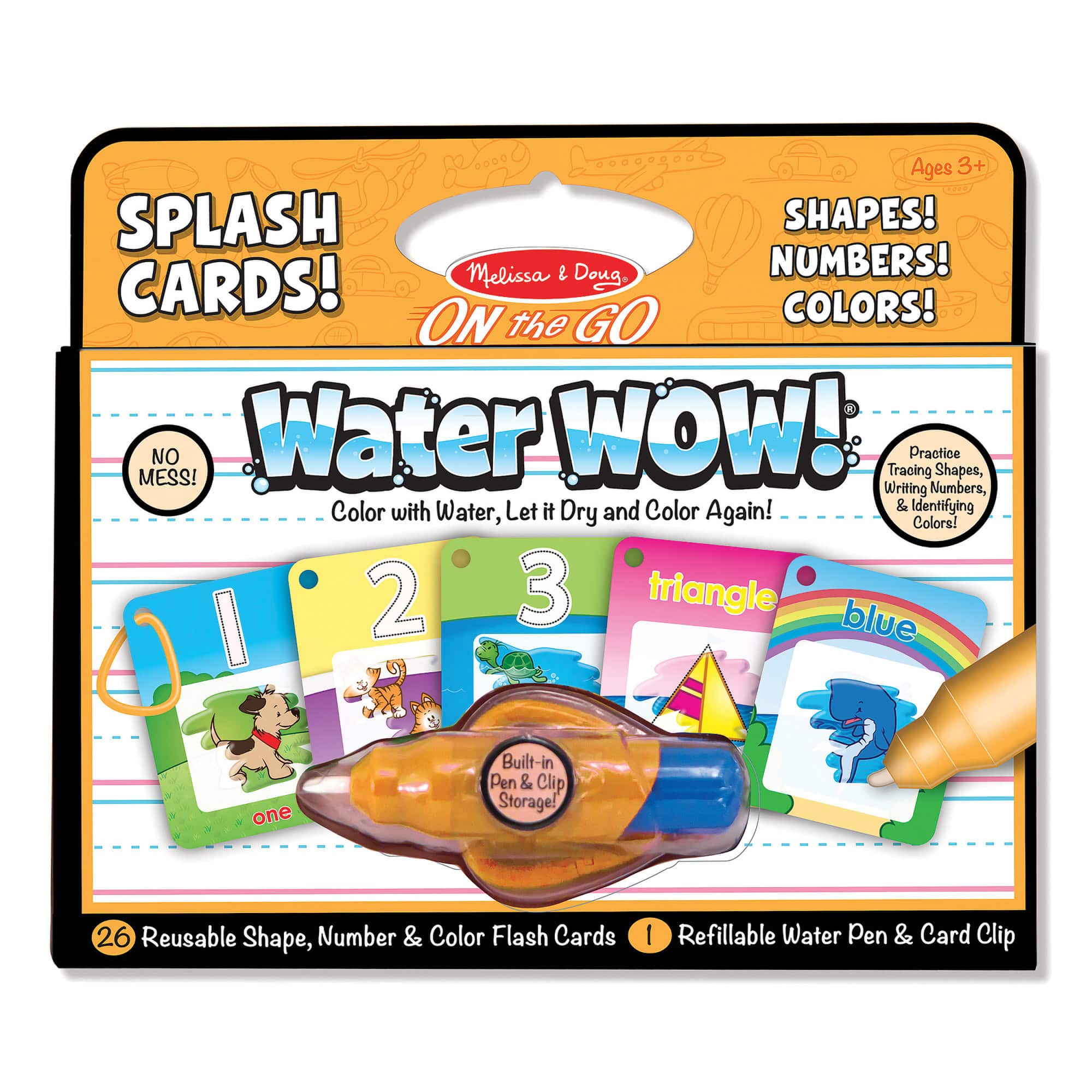 Melissa and Doug - Water WOW! Splash Cards - Numbers