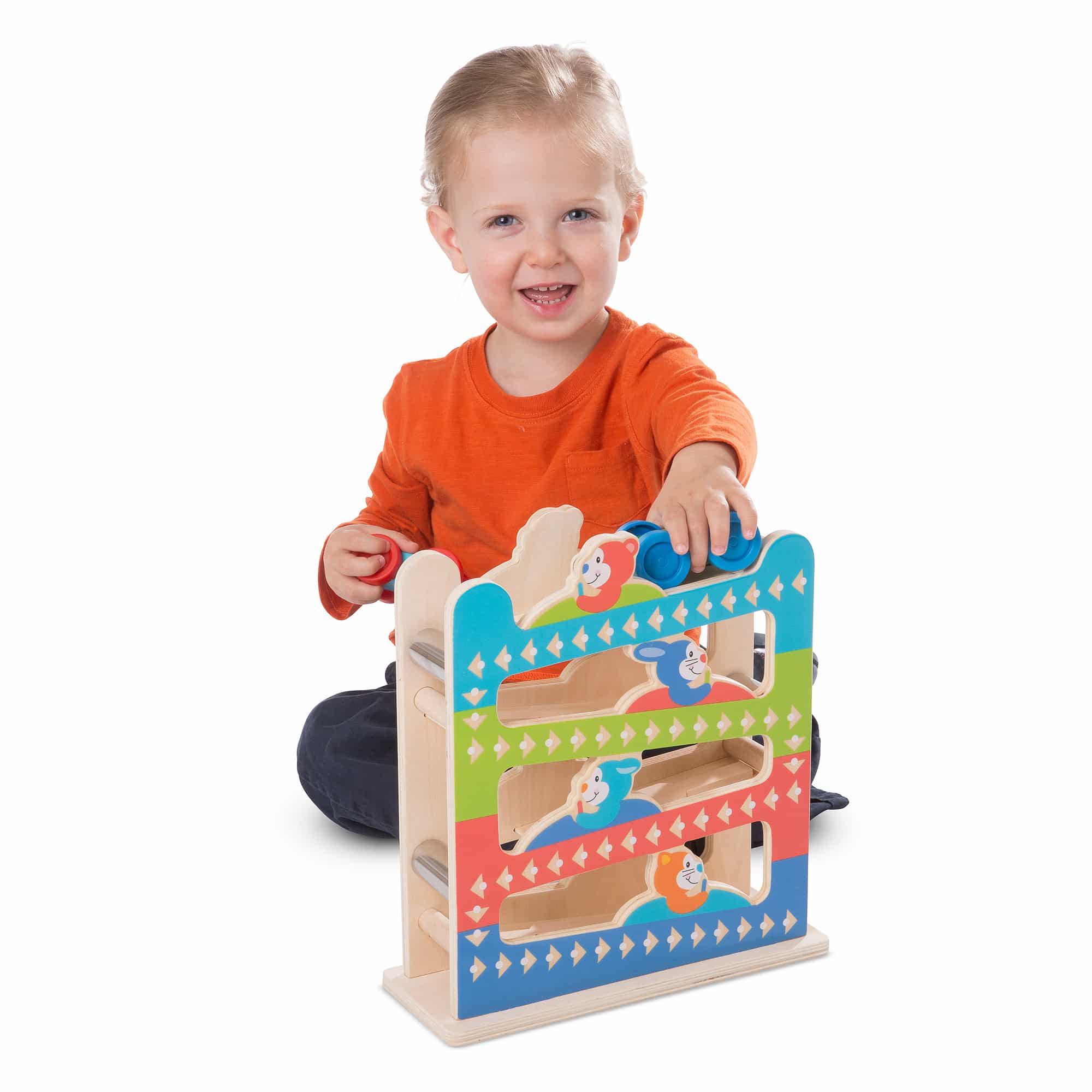 Melissa & Doug - First Play - Roll & Ring Ramp Tower
