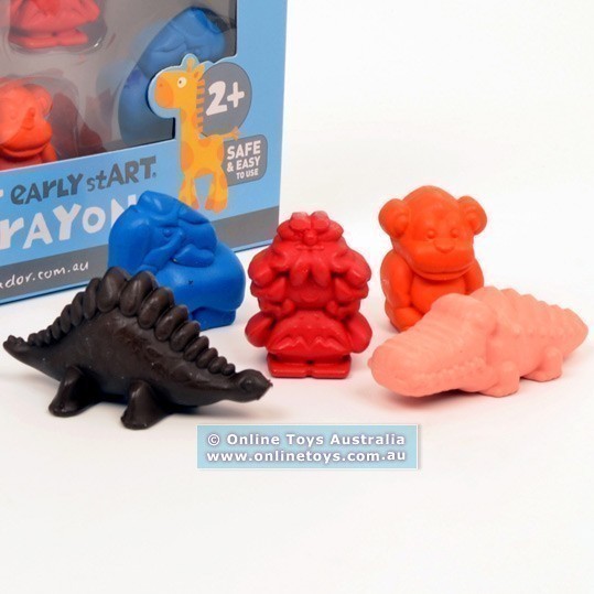 Micador - Early Start - Dino Crayons
