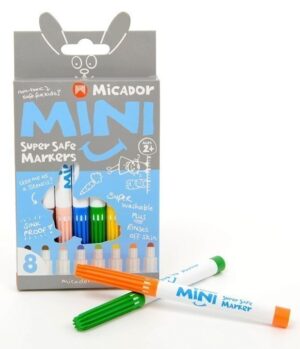 Micador - Mini Super Safe Markers - 8 Pack