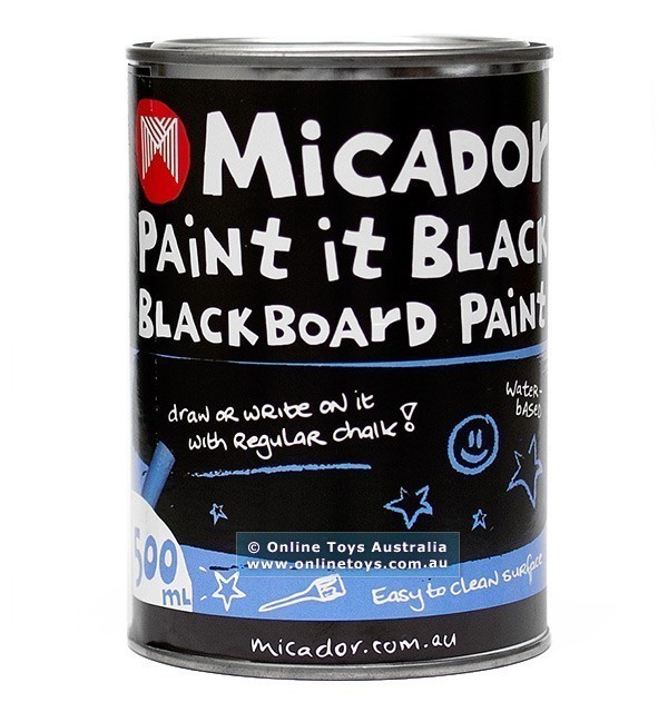 Micador - Paint it Black Blackboard Paint