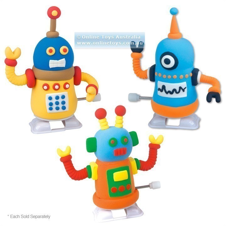 Micador - Wind-Up Robots Air Clay Modelling Kit