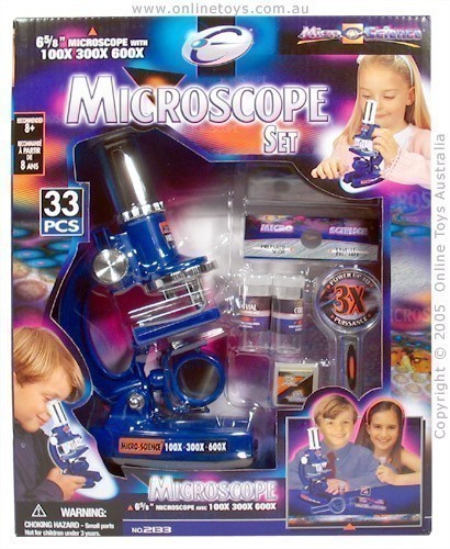 Micro-Science Microscope Set - 33 Pieces