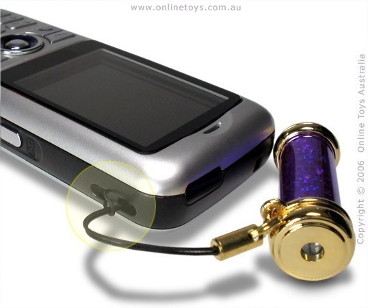 Mini Marblescope shown attached to a Mobile Phone (not incl.)