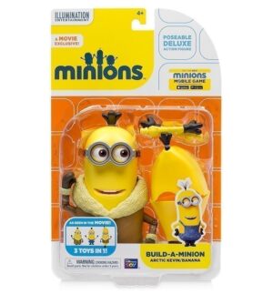 Minions - Deluxe Action Figure - Build-A-Minion Arctic Kevin Banana