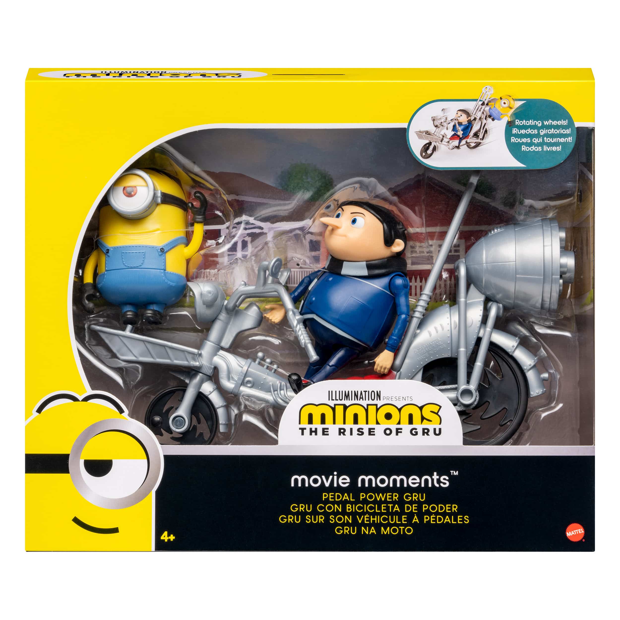 Minions The Rise of Gru - Movie Moments - Pedal Power Gru Pack