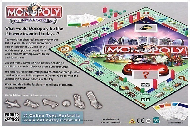 Monopoly - The Here & Now Limited Edition - Back