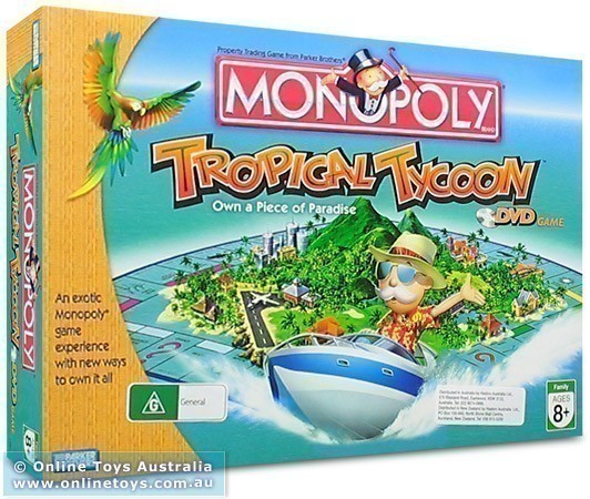 Monopoly - Tropical Tycoon DVD Game