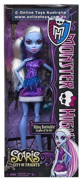 Monster High - Scaris City of Frights - Abbey Bominable Doll - Daughter of The Yeti