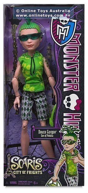 Monster High Deuce Gorgon Son of Medusa 