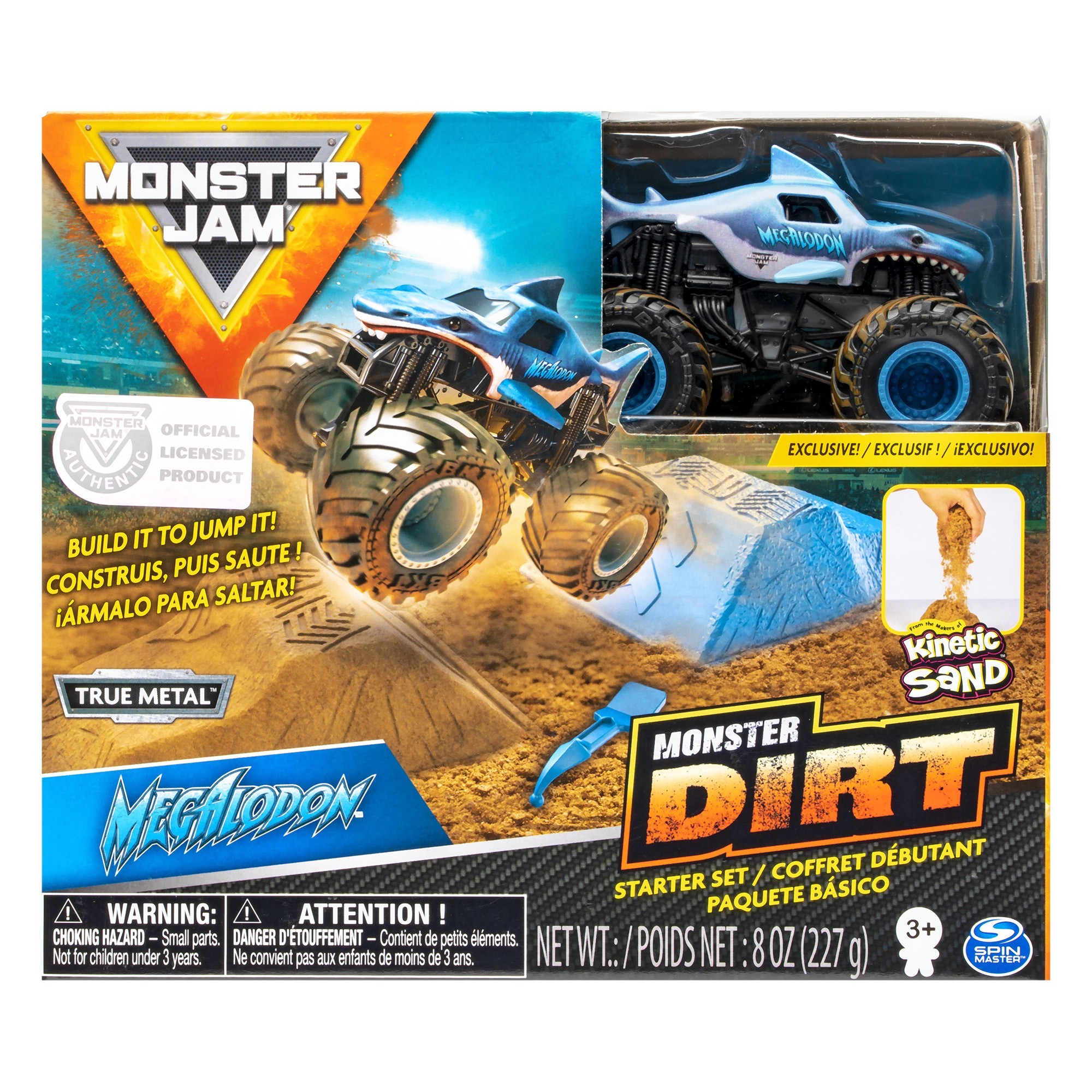 Monster Jam - Monster Dirt Starter Set - Megalodon
