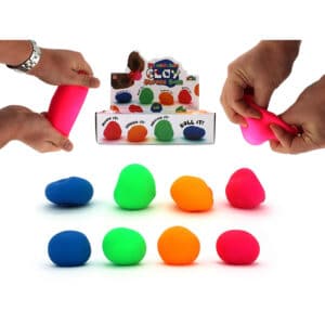 Mouldable Super Clay Stress Ball - 100mm