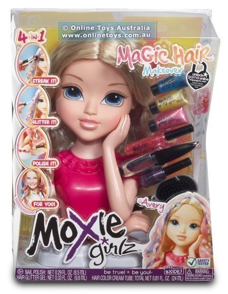 Moxie Girlz - Magic Hair Makeover - Avery Torso Pack