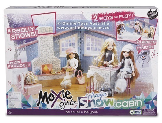 Moxie Girlz - Magic Snow Cabin Playset