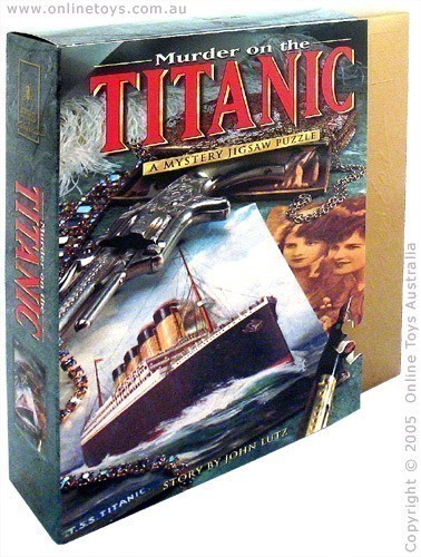 Murder On The Titanic - 1,000 Piece Mystery Jigsaw Puzzle