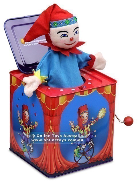 Musical Jack In The Box - Harlequin Jester