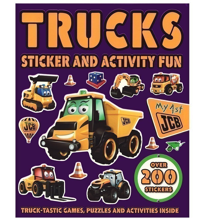 My 1st JCB Sticker & Activity Fun Book - Trucks