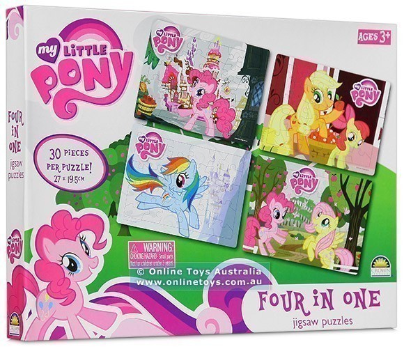 My Little Pony - 4 in 1 Jigsaw Puzzle