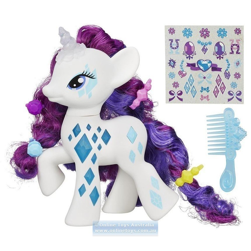 My Little Pony - Friendship is Magic - Cutie Mark Magic Glamour Glow Rarity Figure