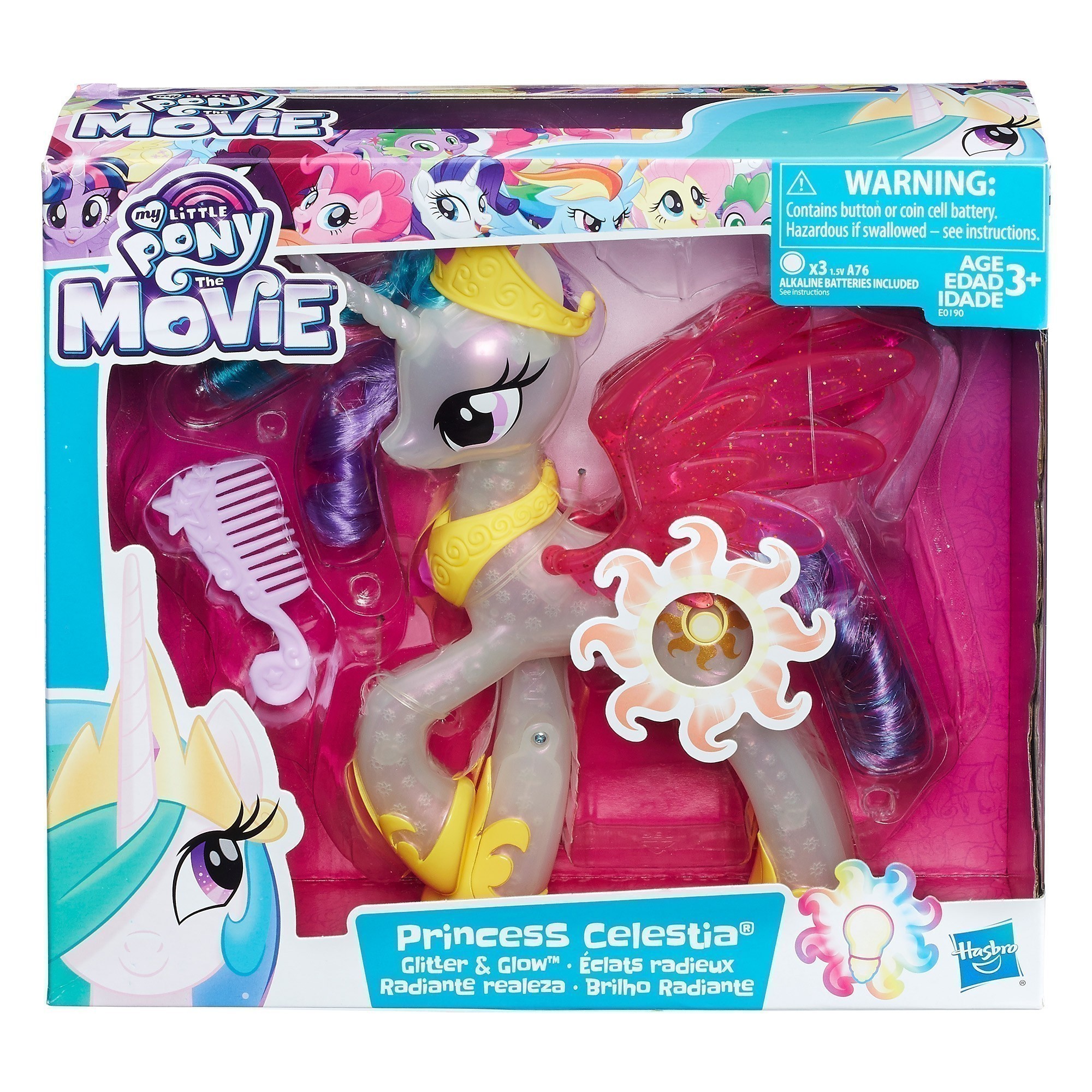 My Little Pony The Movie - Glitter & Glow Princess Celestia
