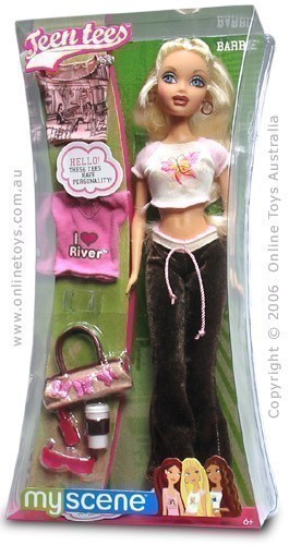 My Scene Barbie - Teen Tees Barbie Doll