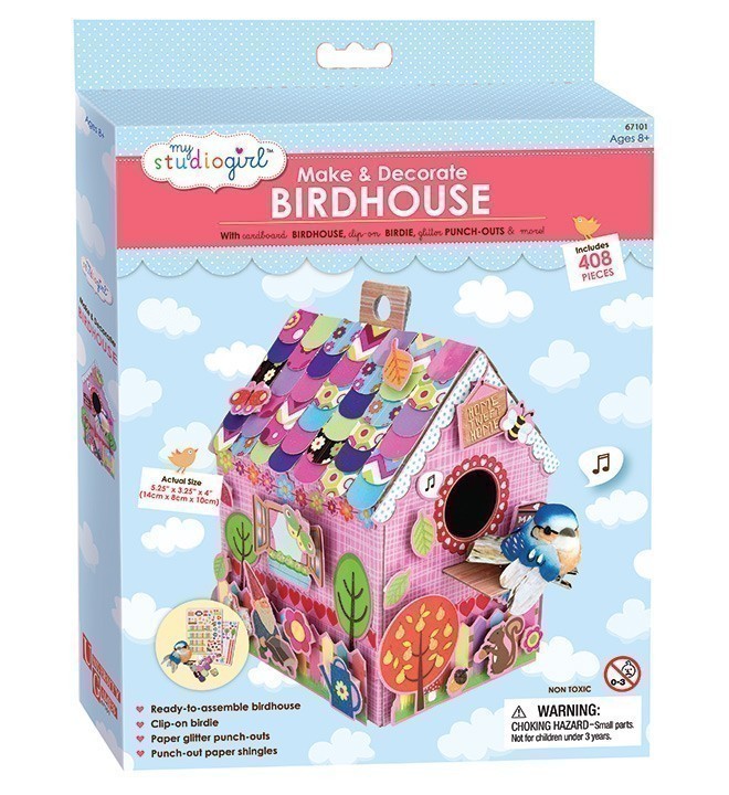 My Studio Girl - Make & Decorate a Birdhouse