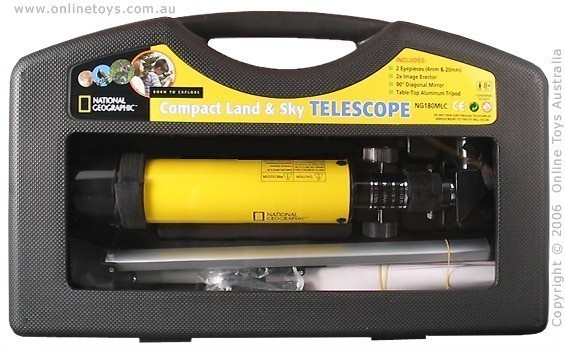 National Geographic 18X-180X Telescope - Case