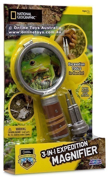 National Geographic 3 in 1 Expedition Magnifier
