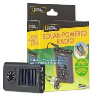 National Geographic - AM-FM Solar Radio