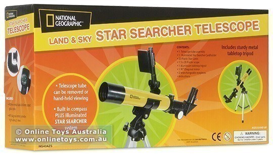 National Geographic Compact 40mm Star Searcher Telescope