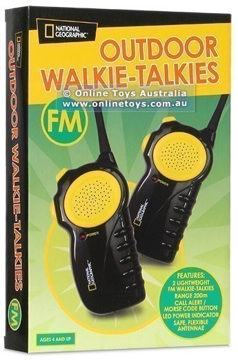 National Geographic FM Outdoor Walkie-Talkies T