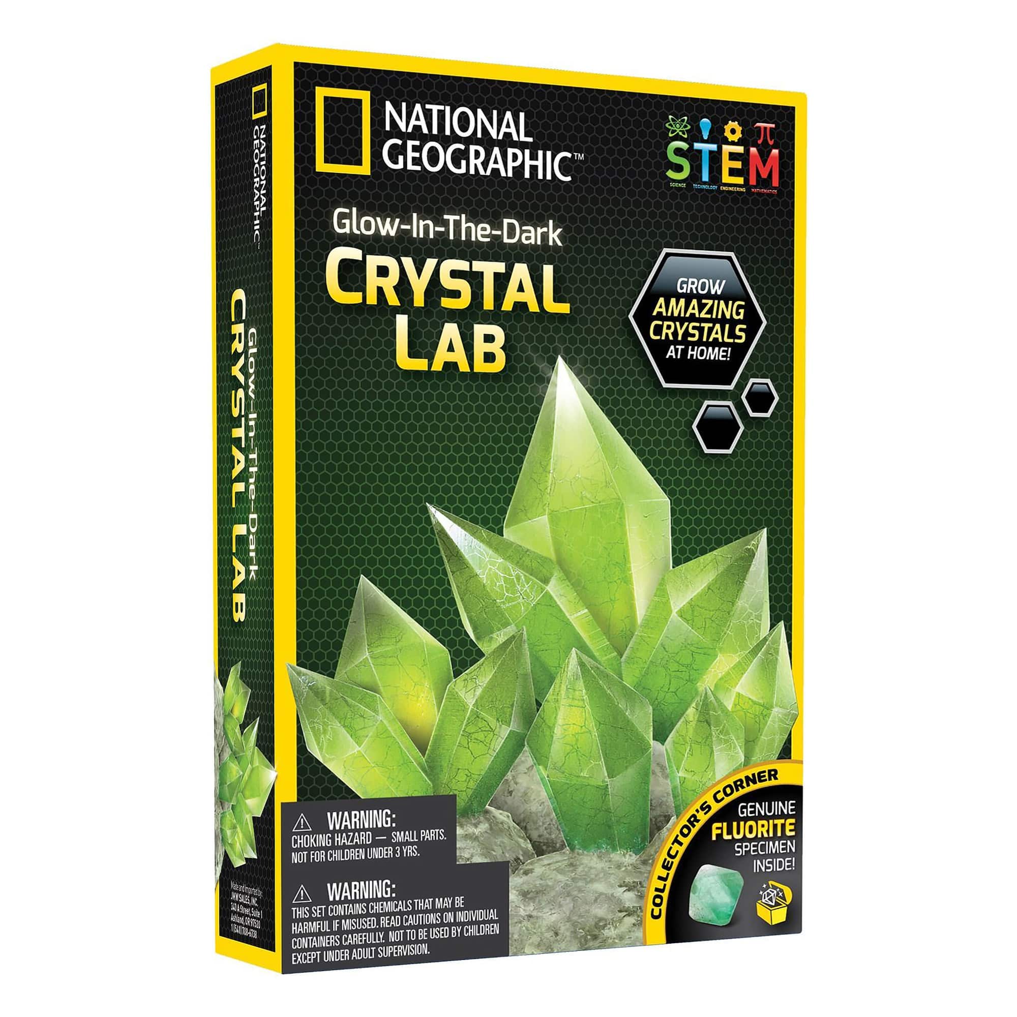 National Geographic - Glow-In-The-Dark Crystal Lab