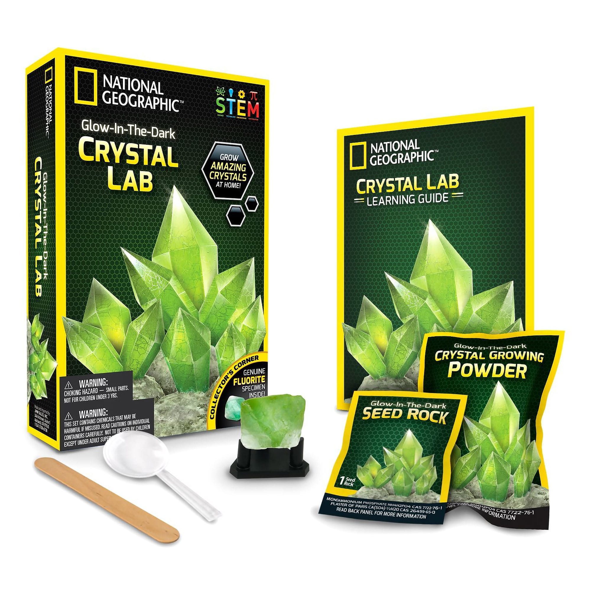 National Geographic - Glow-In-The-Dark Crystal Lab