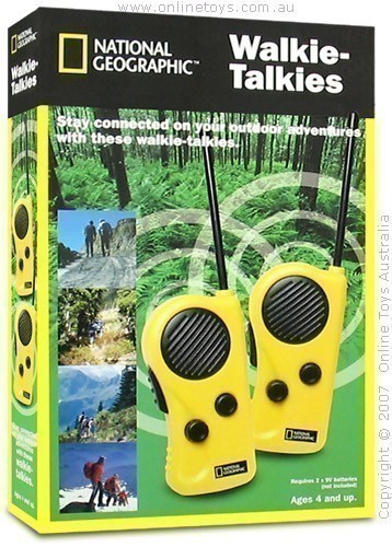 National Geographic Walkie-Talkies