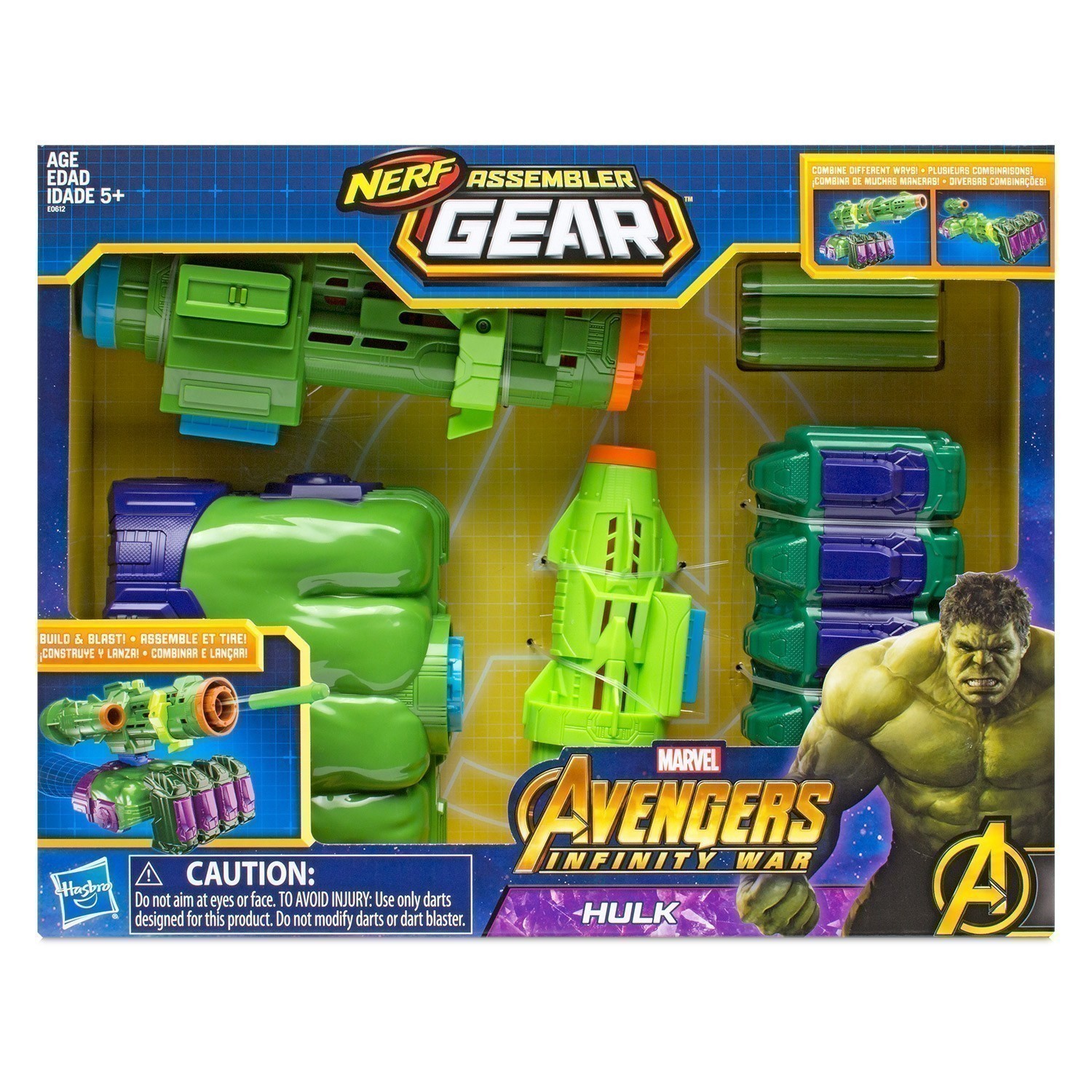 Nerf Assembler Gear - Marvel Avengers Infinity War - Hulk