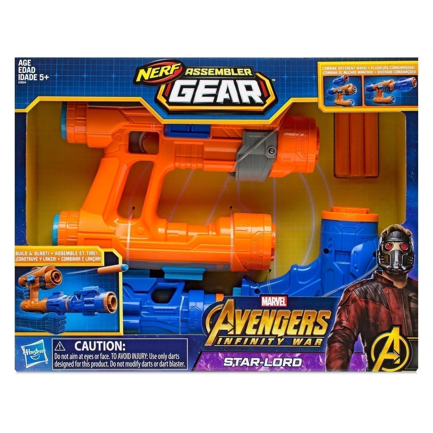Nerf Assembler Gear - Marvel Avengers Infinity War - Star Lord