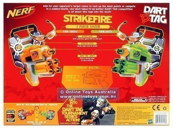 Nerf - Dart Tag - Strikefire - Back
