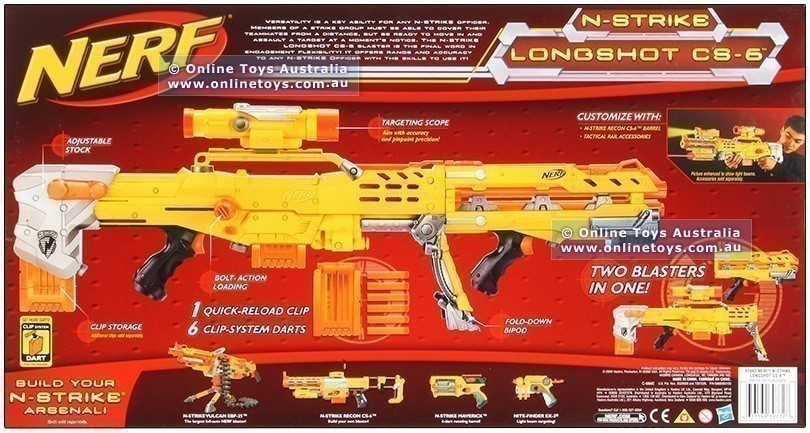 Nerf - N-Strike LongShot CS-6
