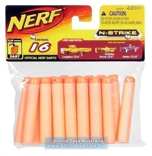 Nerf - Streamline Darts - 16 Pack Refill