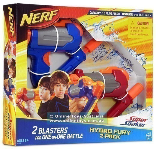 Nerf Super Soaker - Hydro Fury - Twin Pack