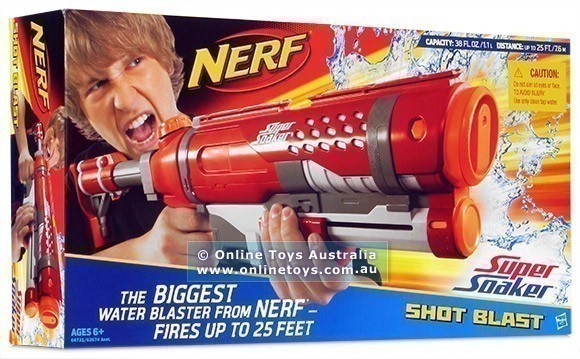 Nerf Super Soaker - Shot Blast - Red