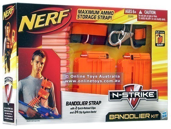 Nerf - Tactical Gear - Bandolier Refill Kit With Shoulder Strap
