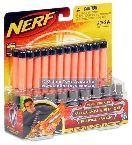 Nerf - Whistler Darts - Vulcan EBF 25 Refill with Ammo Belt