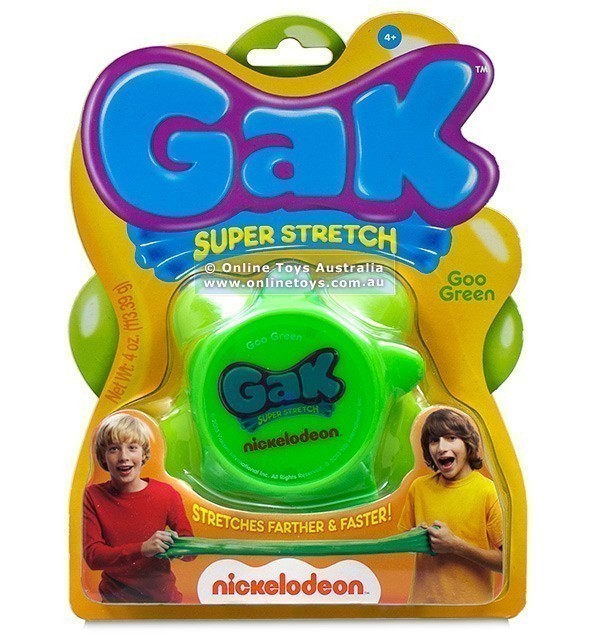 Nickelodeon - Gak - Super Stretch Goo Green