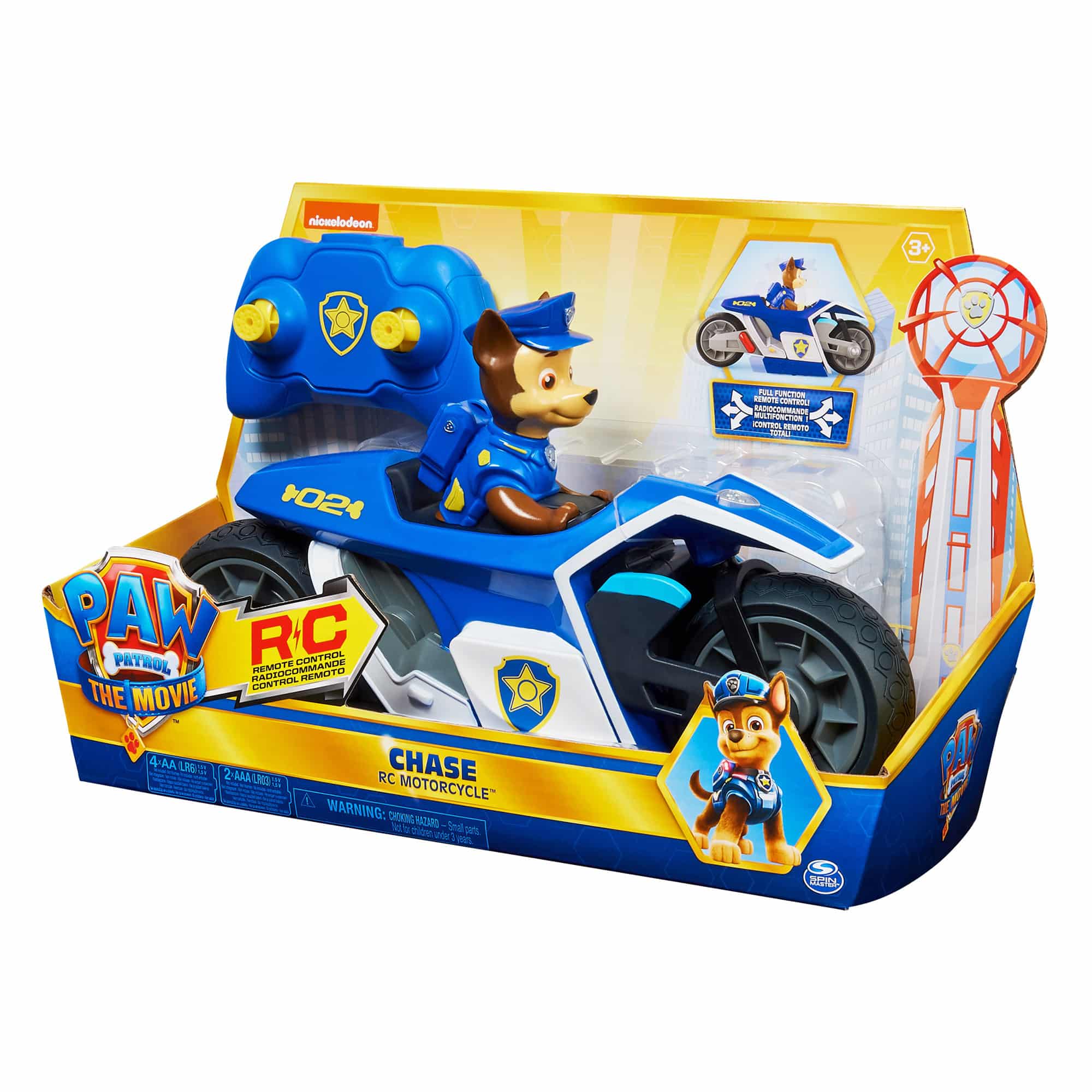 Nickelodeon - Paw Patrol - Chase RC Motorcycle