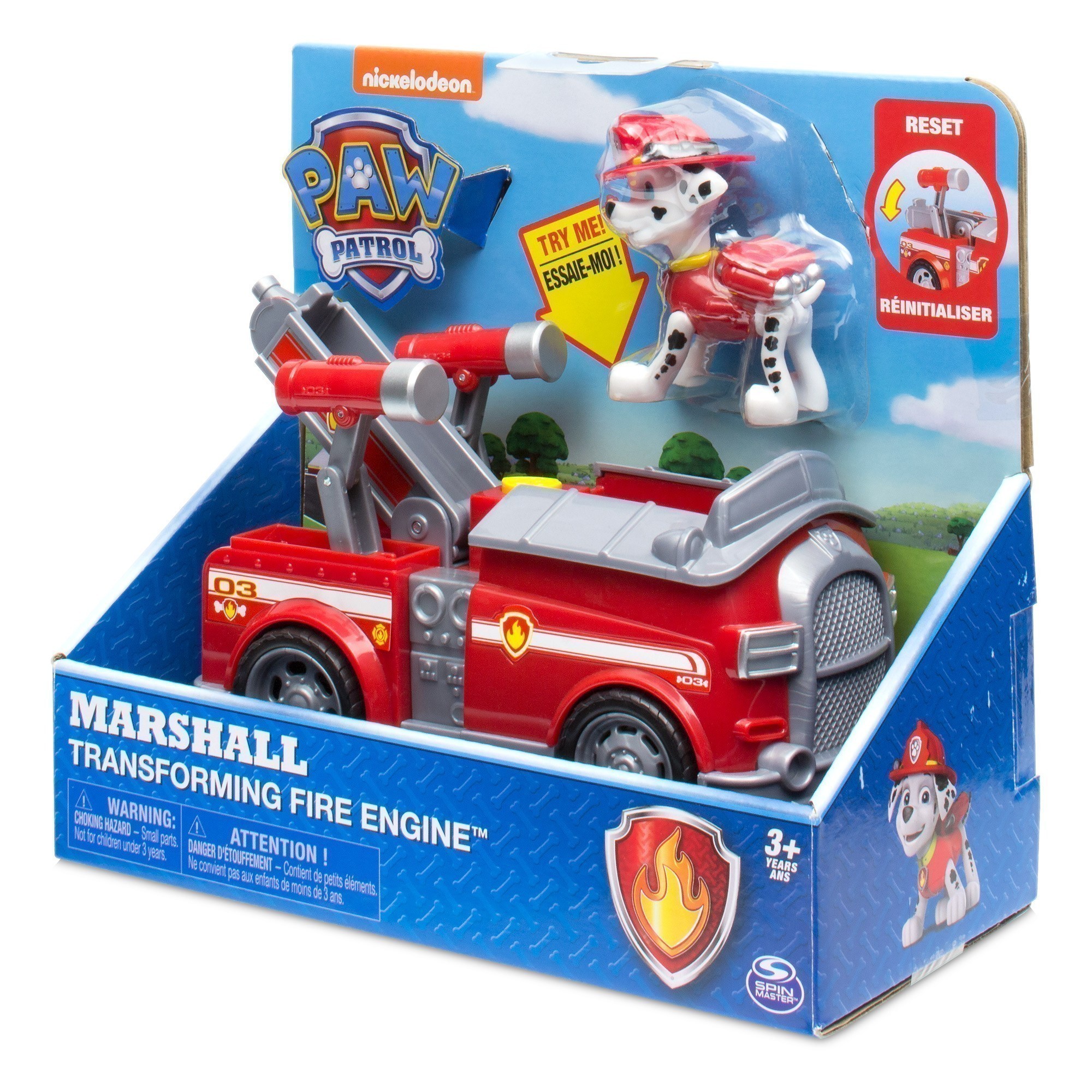 Nickelodeon - Paw Patrol - Marshall Transforming Fire Engine