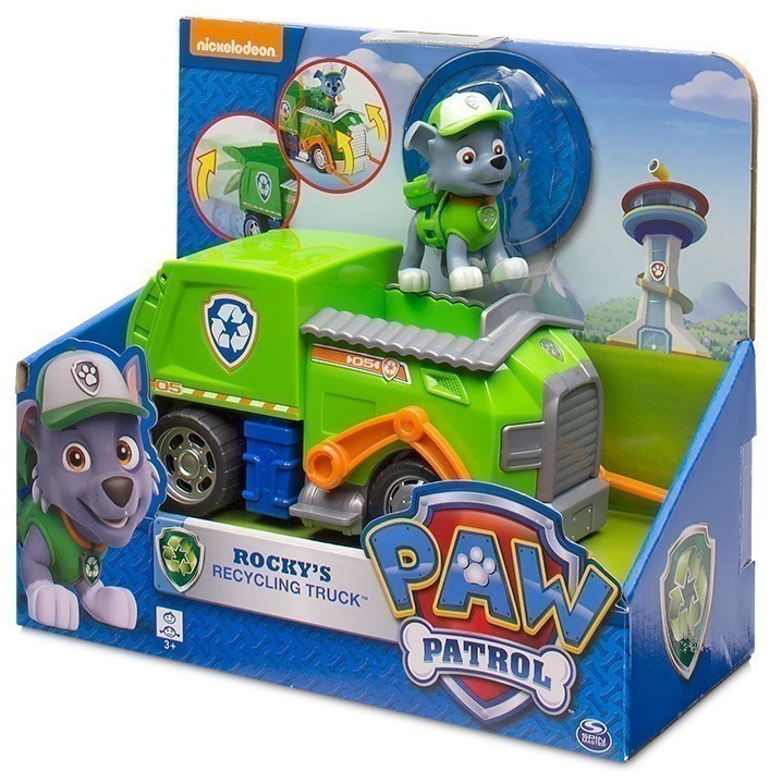 Nickelodeon - Paw Patrol - Rocky's Recycling Truck