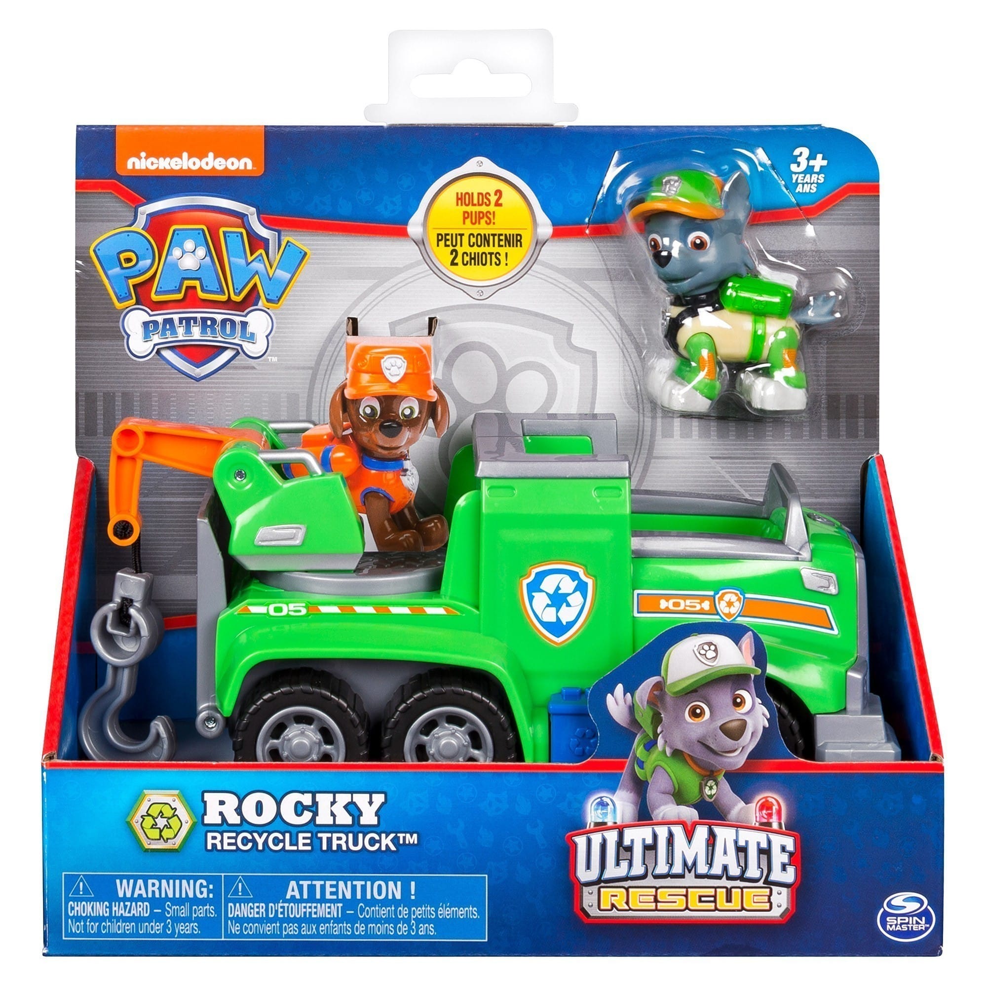 Nickelodeon - Paw Patrol Ultimate Rescue - Rocky Recycle Truck