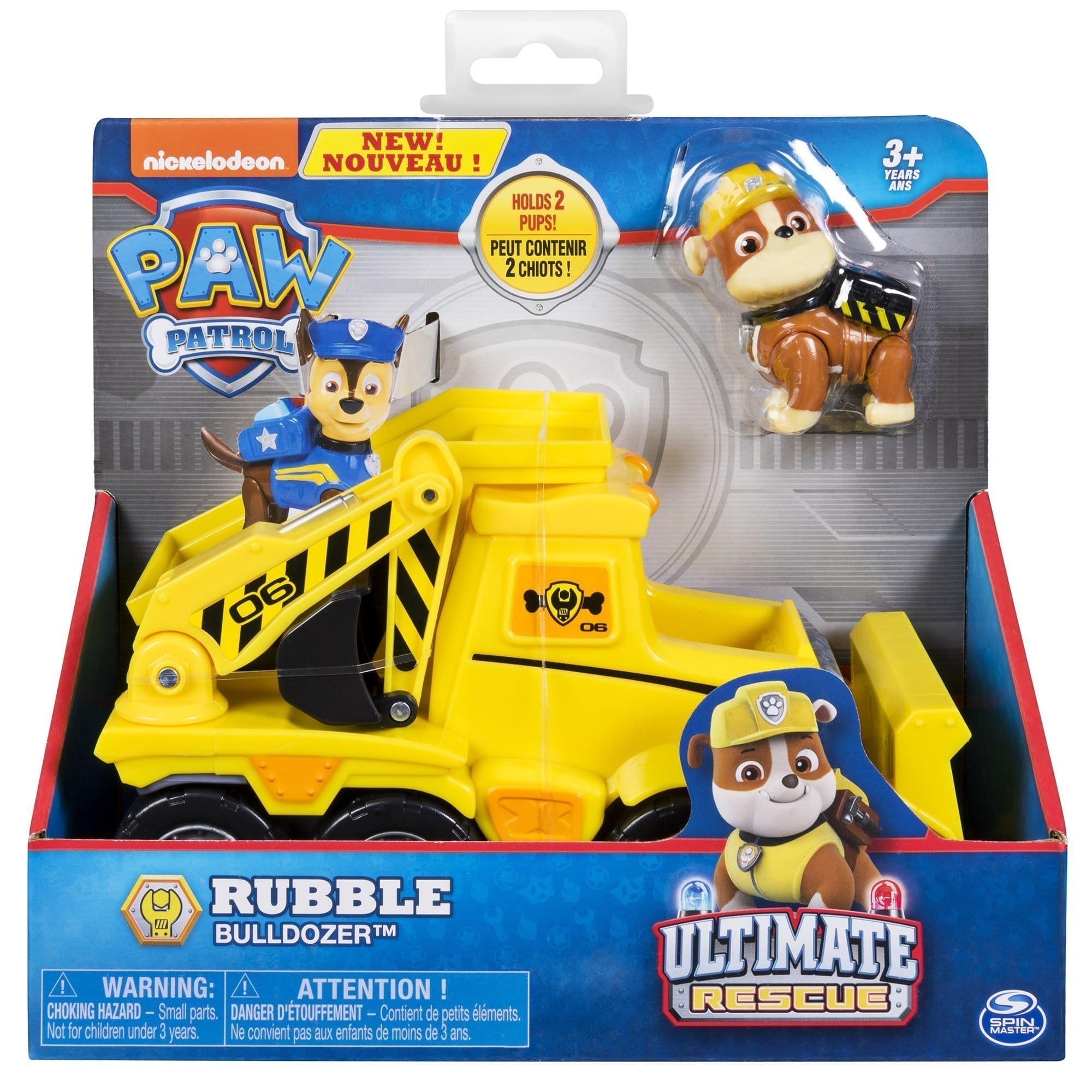 Nickelodeon - Paw Patrol Ultimate Rescue - Rubble Bulldozer
